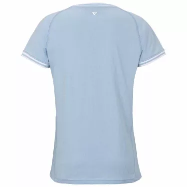 T-Shirt Tecnifibre Team Stretch Femme Bleu ciel