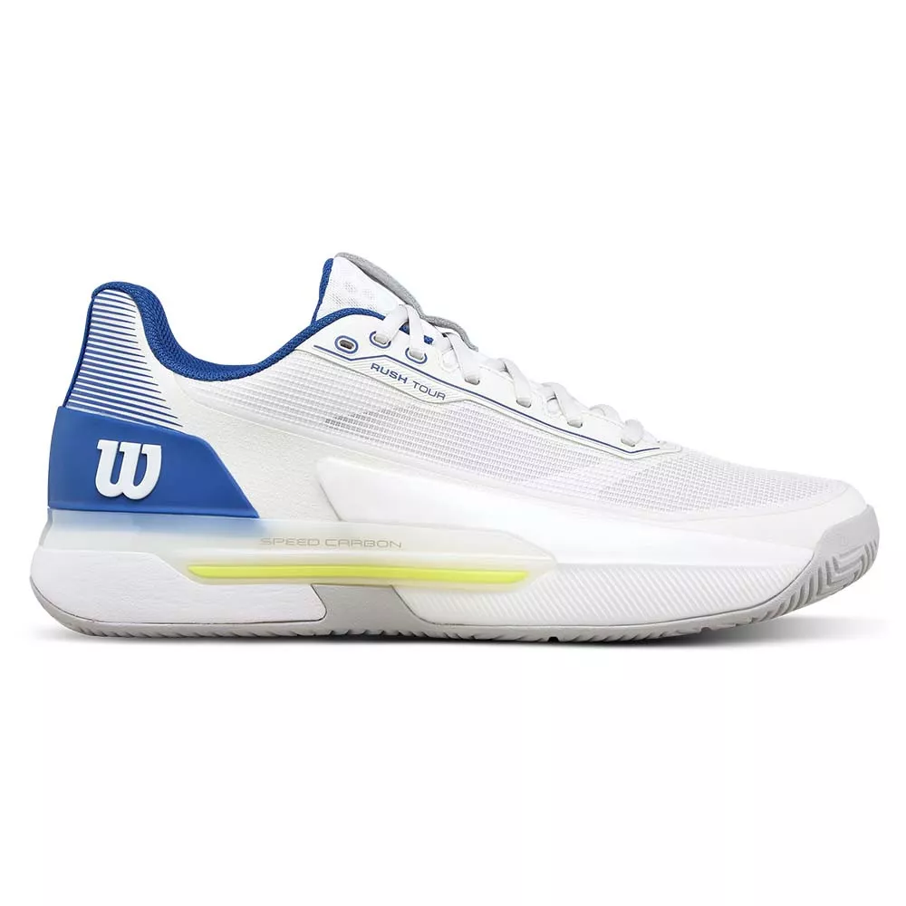 Chaussures Wilson Rush Tour 5 Blanc / Bleu