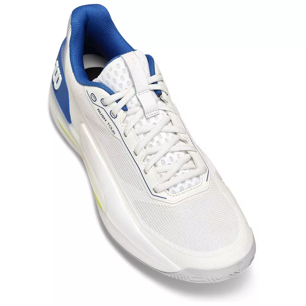 Chaussures Wilson Rush Tour 5 Blanc / Bleu