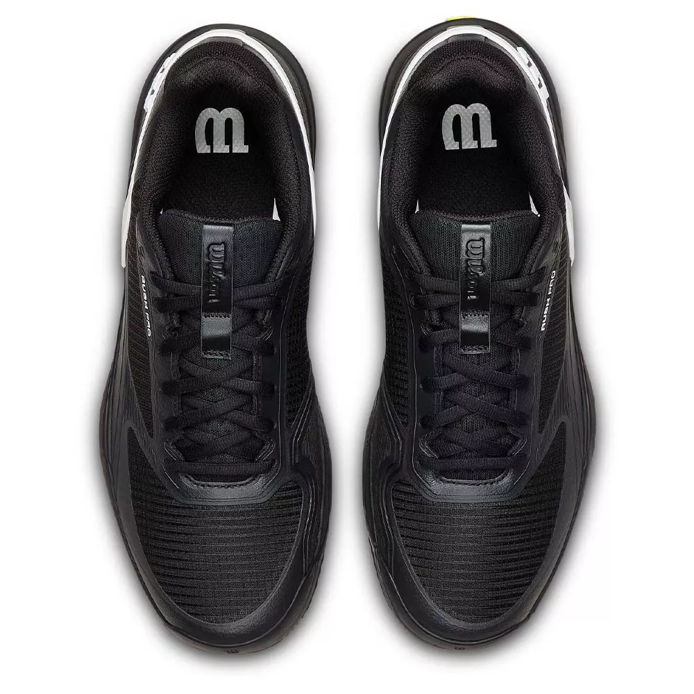 Chaussures Wilson Rush Pro 5 Terre battue Noir