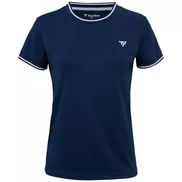 T-Shirt Tecnifibre Team Tech Femme Bleu marine