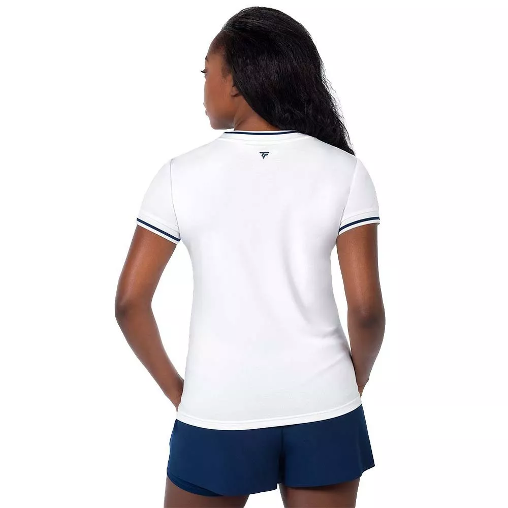 T-Shirt Tecnifibre Team Tech Femme Blanc