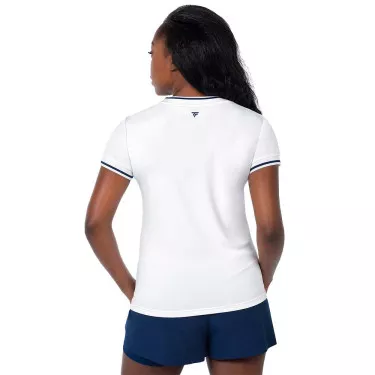 T-Shirt Tecnifibre Team Tech Femme Blanc
