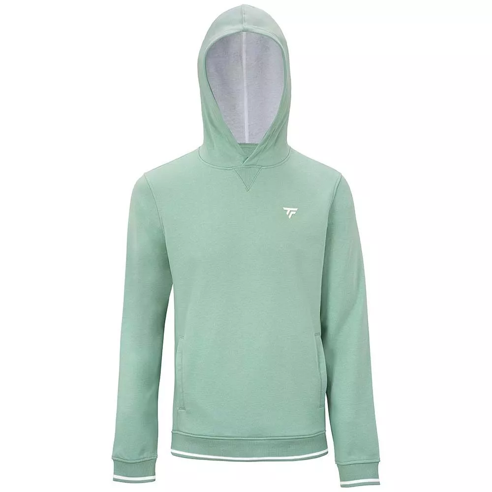 Sweat &agrave; capuche Tecnifibre Team Terry Hoodie Vert pastel