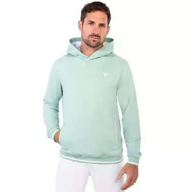 Sweat &agrave; capuche Tecnifibre Team Terry Hoodie Vert pastel