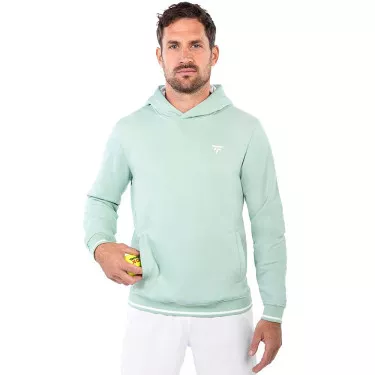 Sweat &agrave; capuche Tecnifibre Team Terry Hoodie Vert pastel