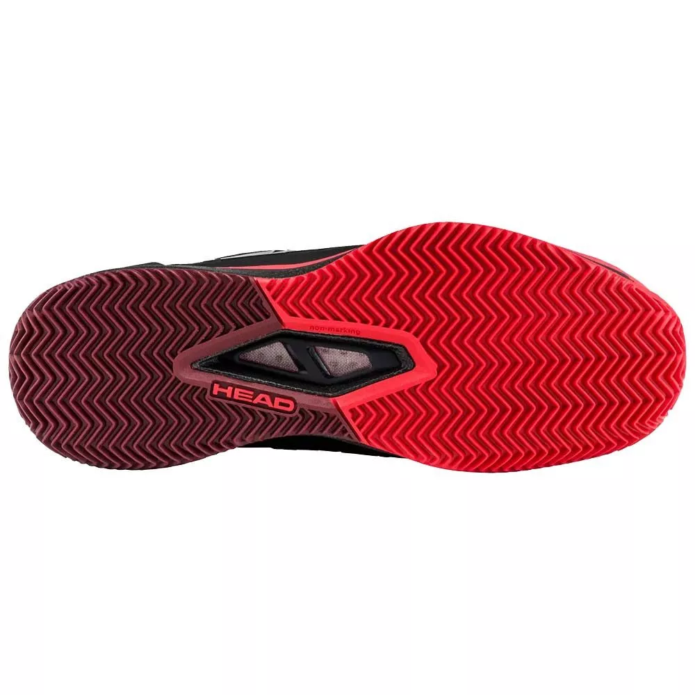 Chaussures Head Endure Pro Terre battue Noir / Rouge