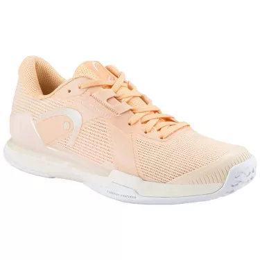 Chaussures Head Sprint Pro 4.0 Femme P&ecirc;che / Blanc