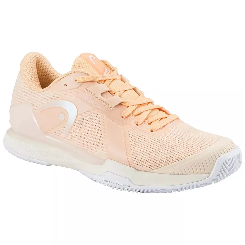 Chaussures Head Sprint Pro 4.0 Femme  Terre battue P&ecirc;che / Blanc