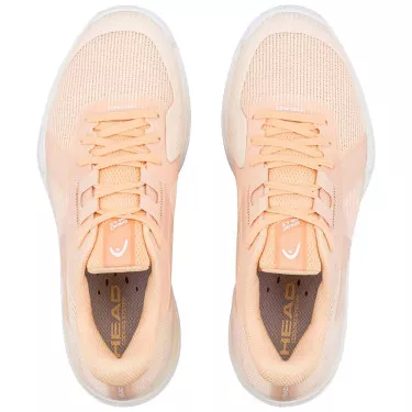 Chaussures Head Sprint Pro 4.0 Femme  Terre battue P&ecirc;che / Blanc