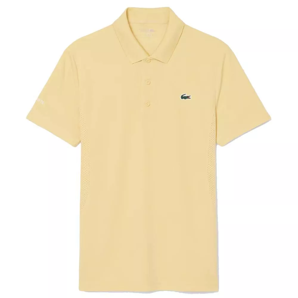 Polo Lacoste Tennis Novak Djokovic Jaune