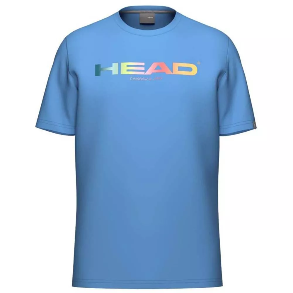 T-Shirt Head Rainbow Bleu ciel