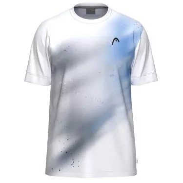 T-Shirt Head TopSpin Blanc / Bleu marine