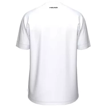 T-Shirt Head TopSpin Blanc / Bleu marine