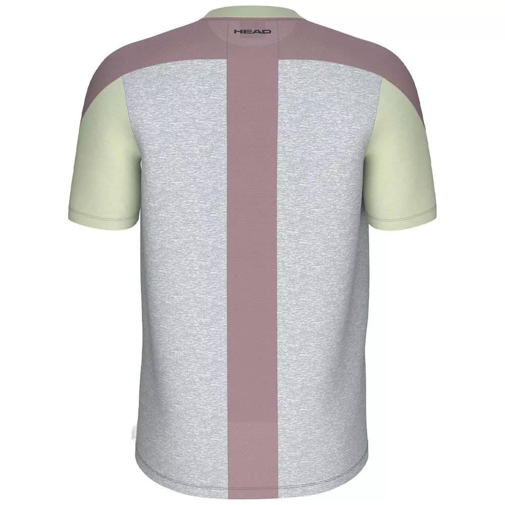 T-Shirt Head Play Tech 26 Gris chin&eacute;
