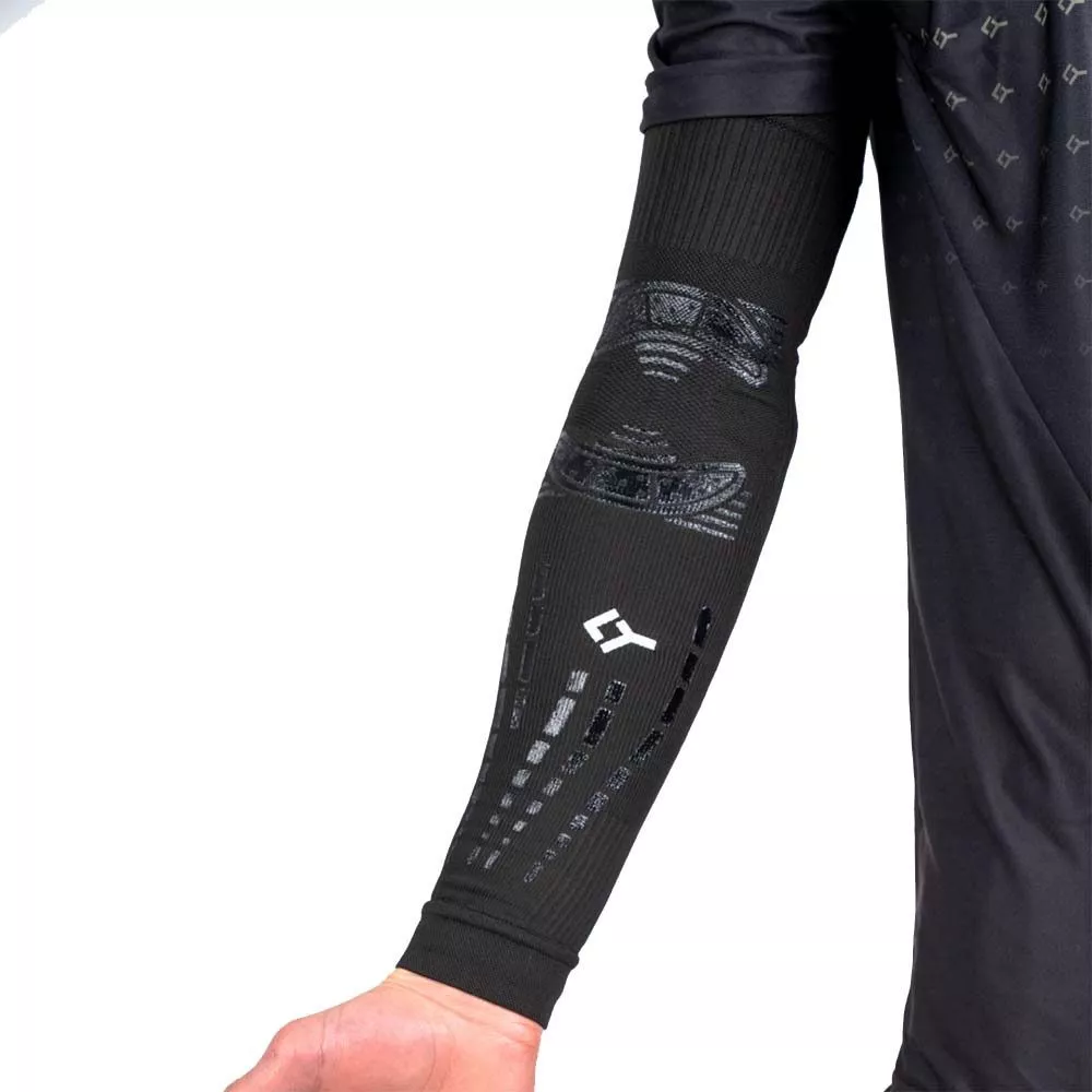 Manchon de compression Floky NO-STRAIN Evolution Noir