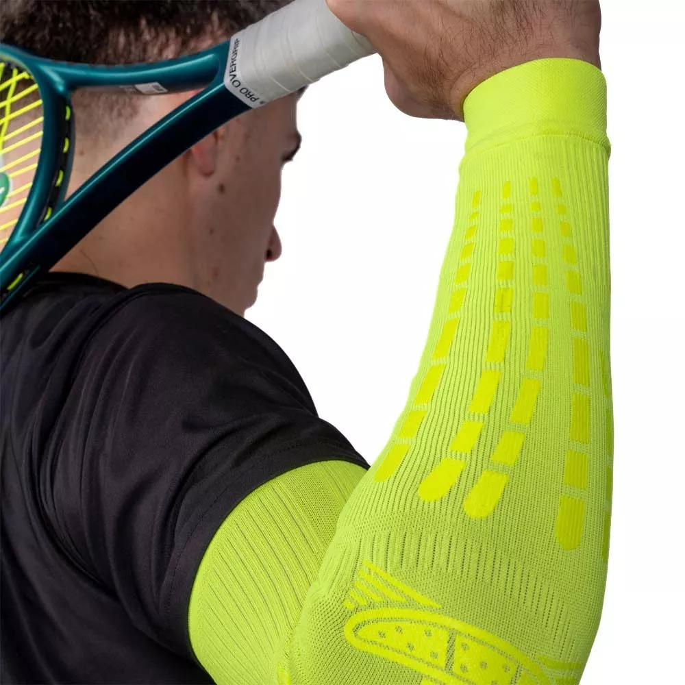 Manchon de compression Floky NO-STRAIN Evolution Jaune