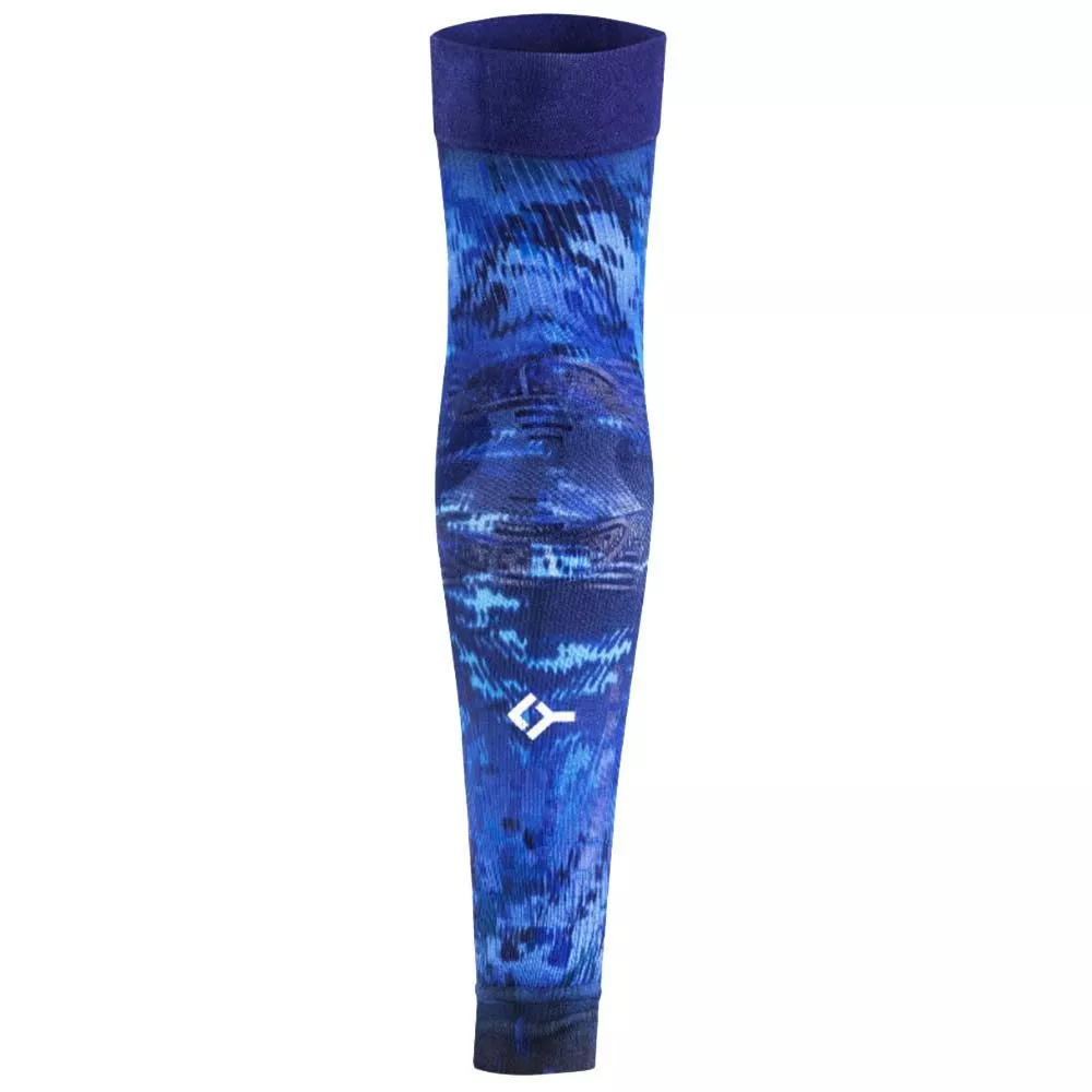 Manchon de compression Floky NO-STRAIN Evolution Blue Supernova