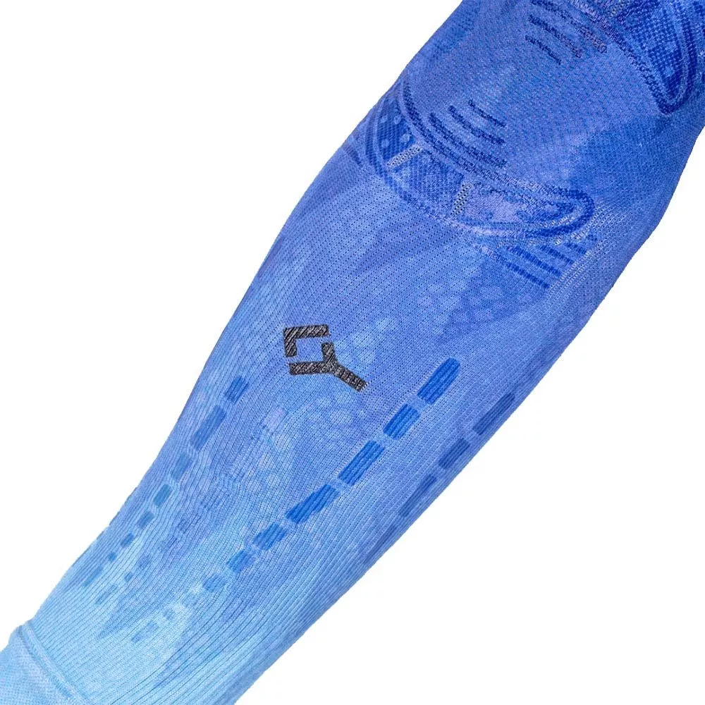 Manchon de compression Floky NO-STRAIN Evolution Ice Comet