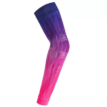 Manchon de compression Floky NO-STRAIN Evolution Pink Nebula