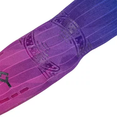 Manchon de compression Floky NO-STRAIN Evolution Pink Nebula