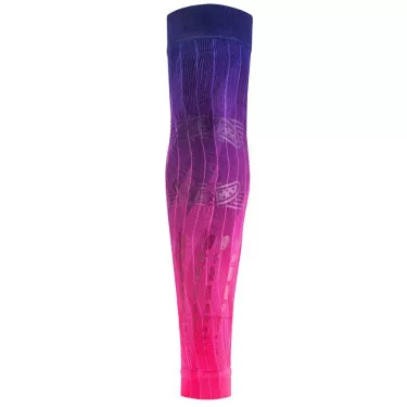 Manchon de compression Floky NO-STRAIN Evolution Pink Nebula
