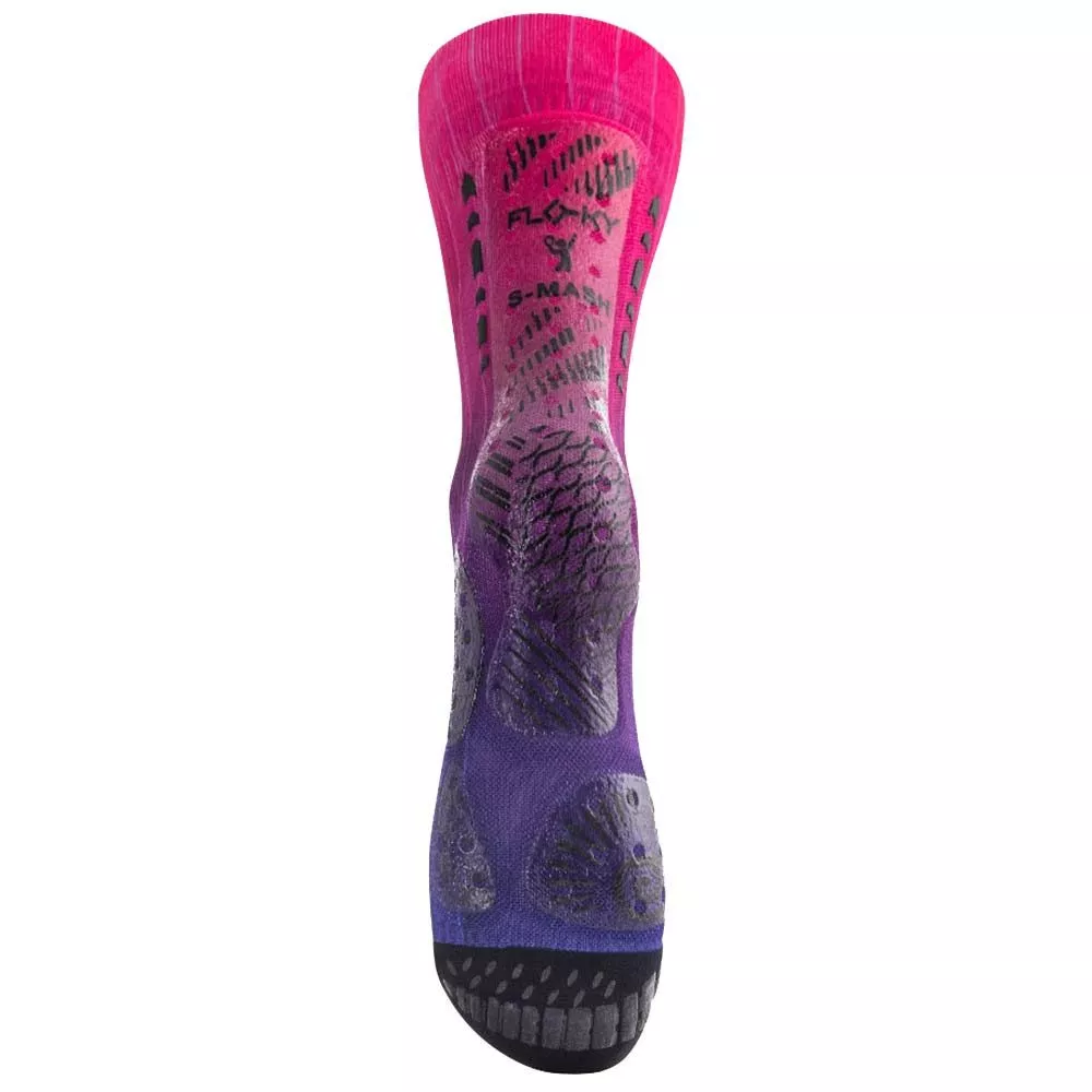 Chaussettes de compression Floky S-MASH 3D FANTASY Pink Nebula