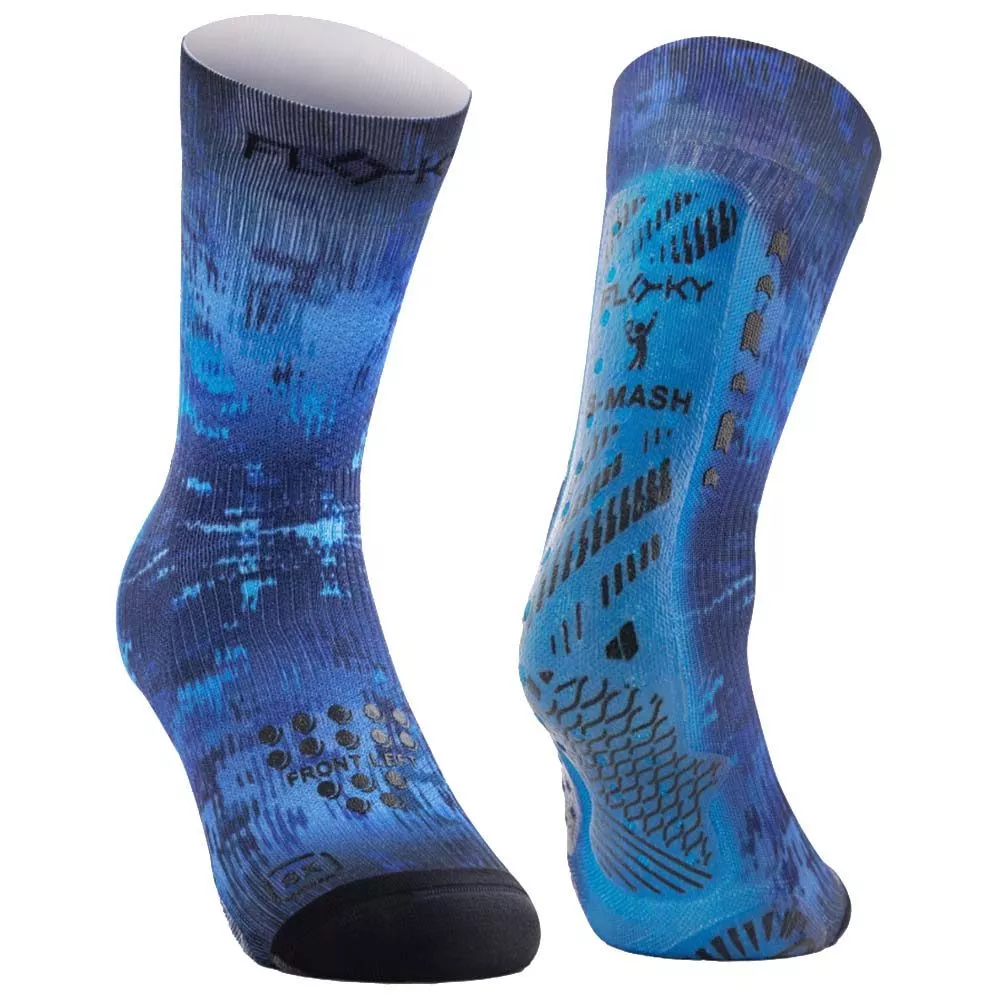 Chaussettes de compression Floky S-MASH 3D FANTASY Blue Supernova