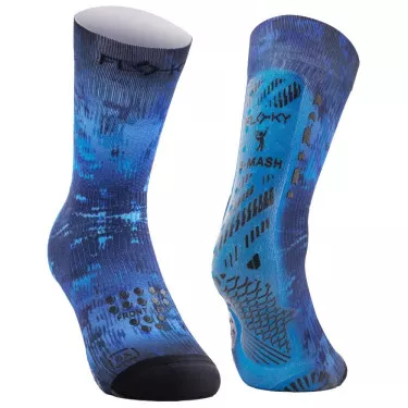 Chaussettes de compression Floky S-MASH 3D FANTASY Blue Supernova