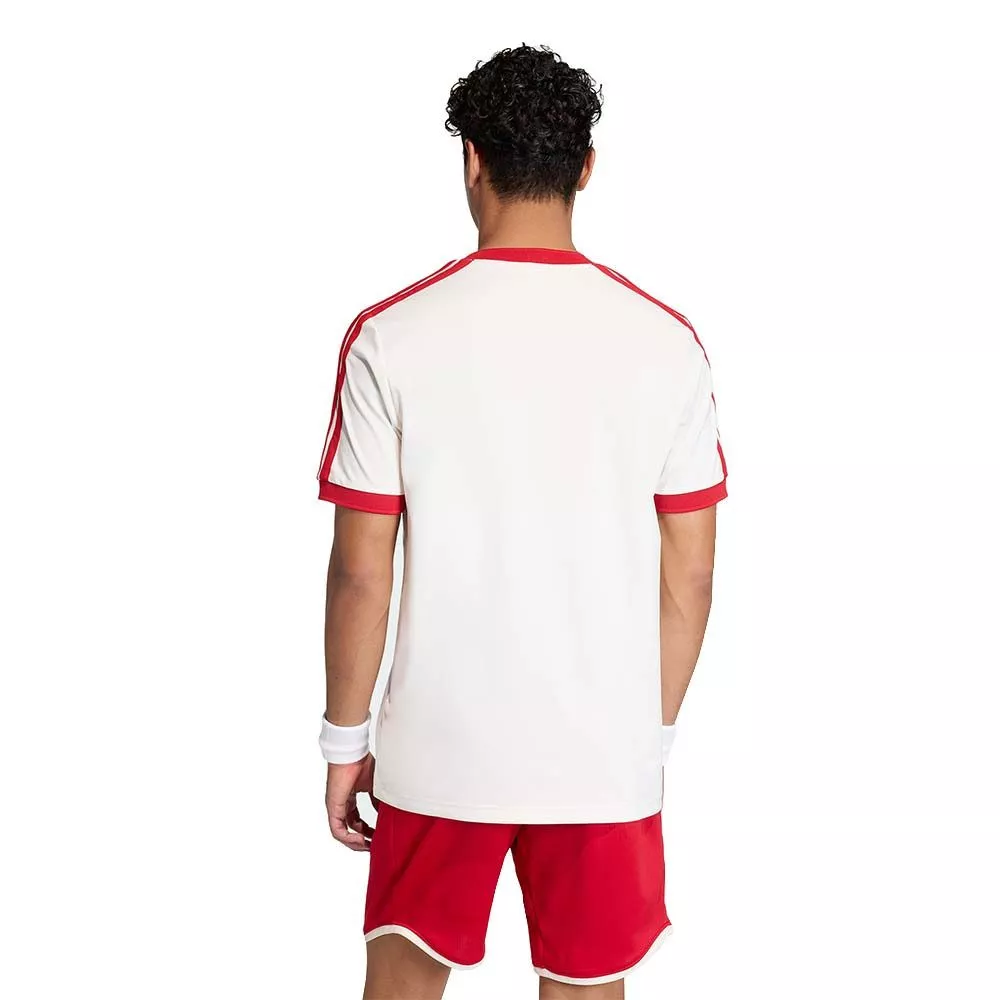 T-Shirt Adidas Tennis Classics Blanc / Rouge