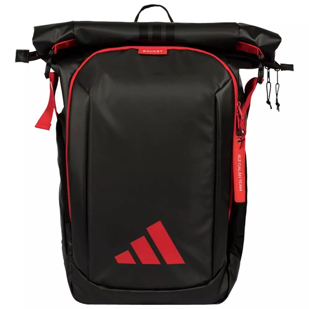 Sac &agrave; dos Adidas Multigame 2026 Noir / Rouge Ale Gal&aacute;n