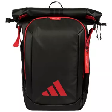Sac &agrave; dos Adidas Multigame 2026 Noir / Rouge Ale Gal&aacute;n