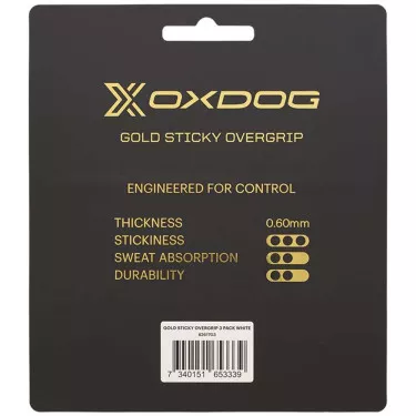 Surgrips Oxdog Gold Sticky Blanc x 3