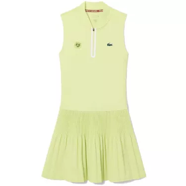 Robe Lacoste Tennis Roland Garros Vert