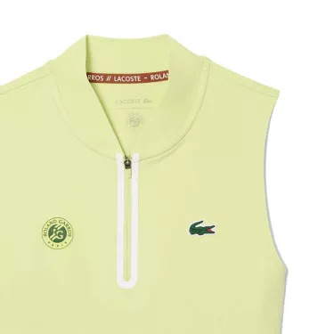 Robe Lacoste Tennis Roland Garros Vert