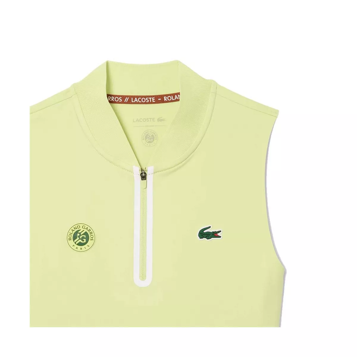 Robe Lacoste Tennis Roland Garros Vert