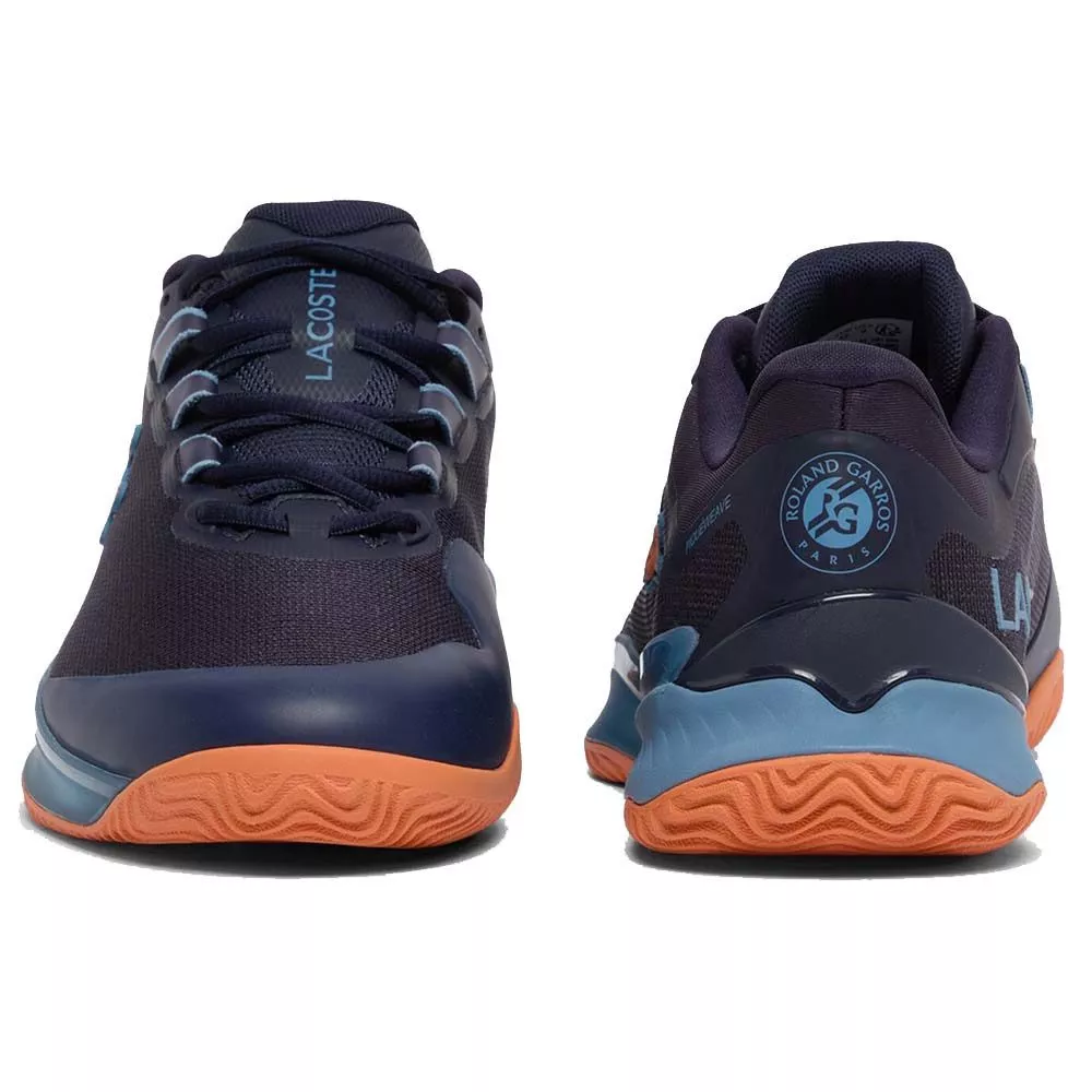 Chaussures Lacoste AG-LT Ultra Roland Garros terre battue Bleu marine