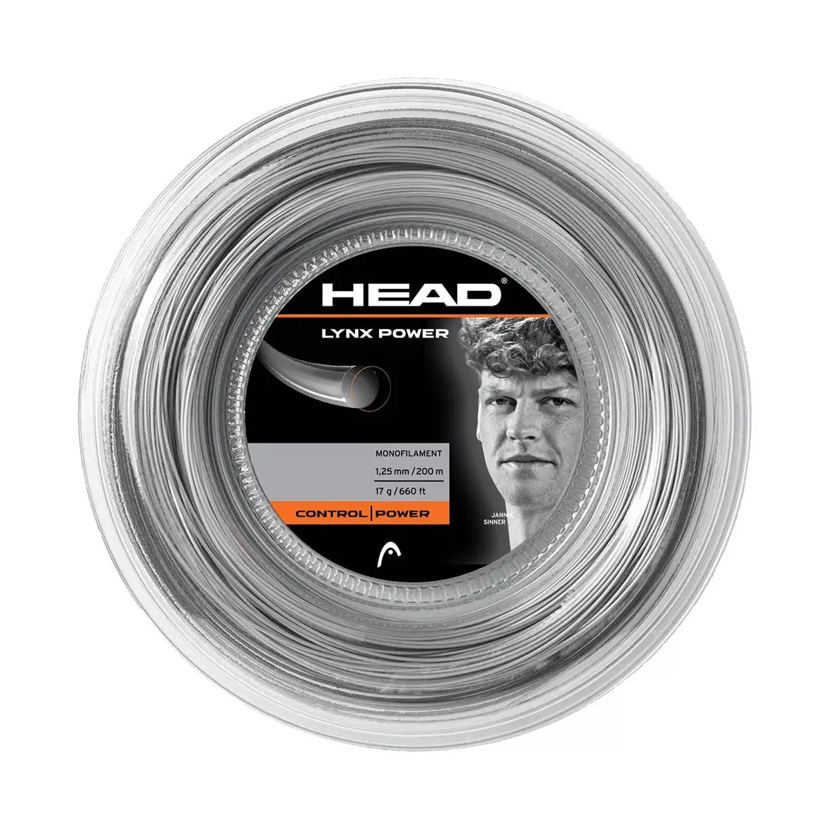 Bobine Head Lynx Power Gris 200m