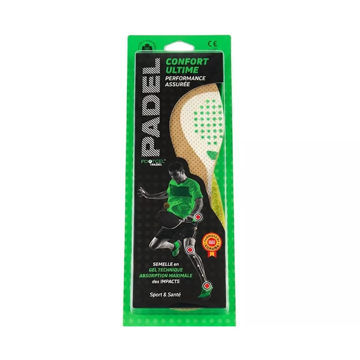 Semelle FootGel Padel