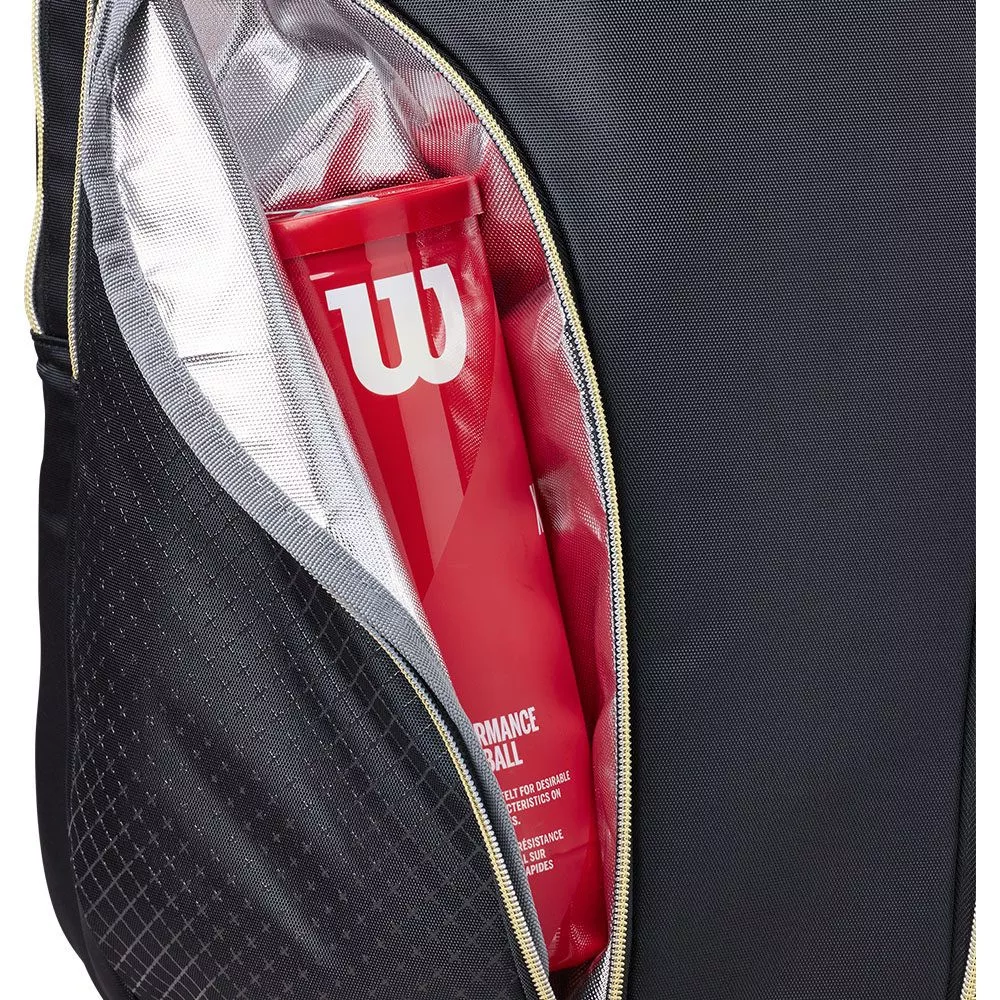 Sac &agrave; dos Wilson Defy V1 Padel Noir / Or