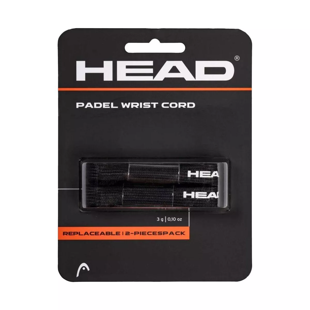 Dragonne Head Padel Wrist x2 Noir