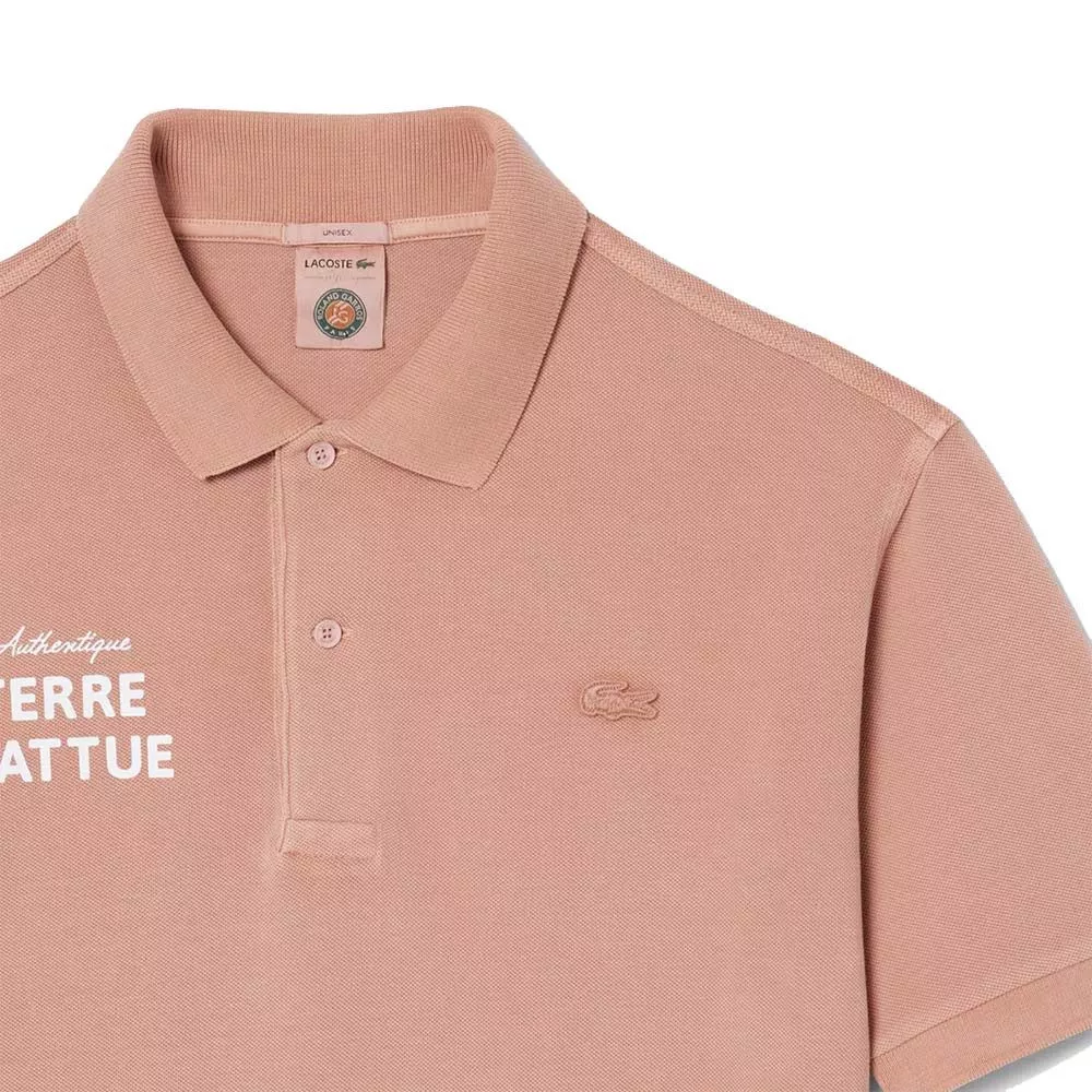 Polo Lacoste Roland Garros Unisex Terre Battue