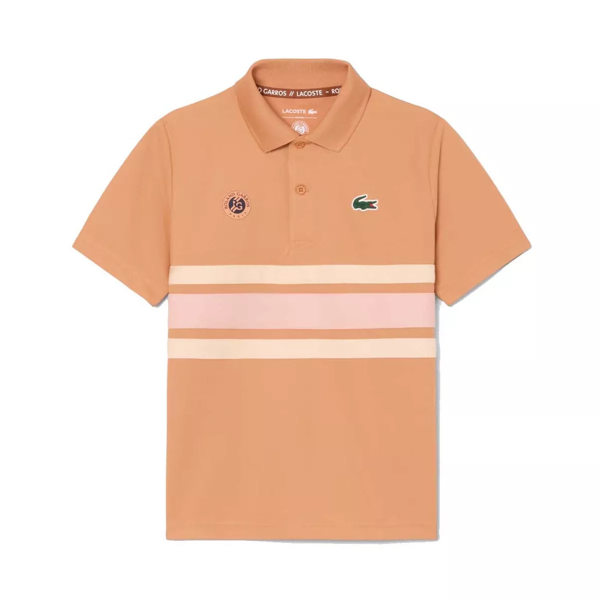 Polo Lacoste Roland Garros Ramasseur de balles Junior Orange