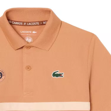 Polo Lacoste Roland Garros Ramasseur de balles Junior Orange