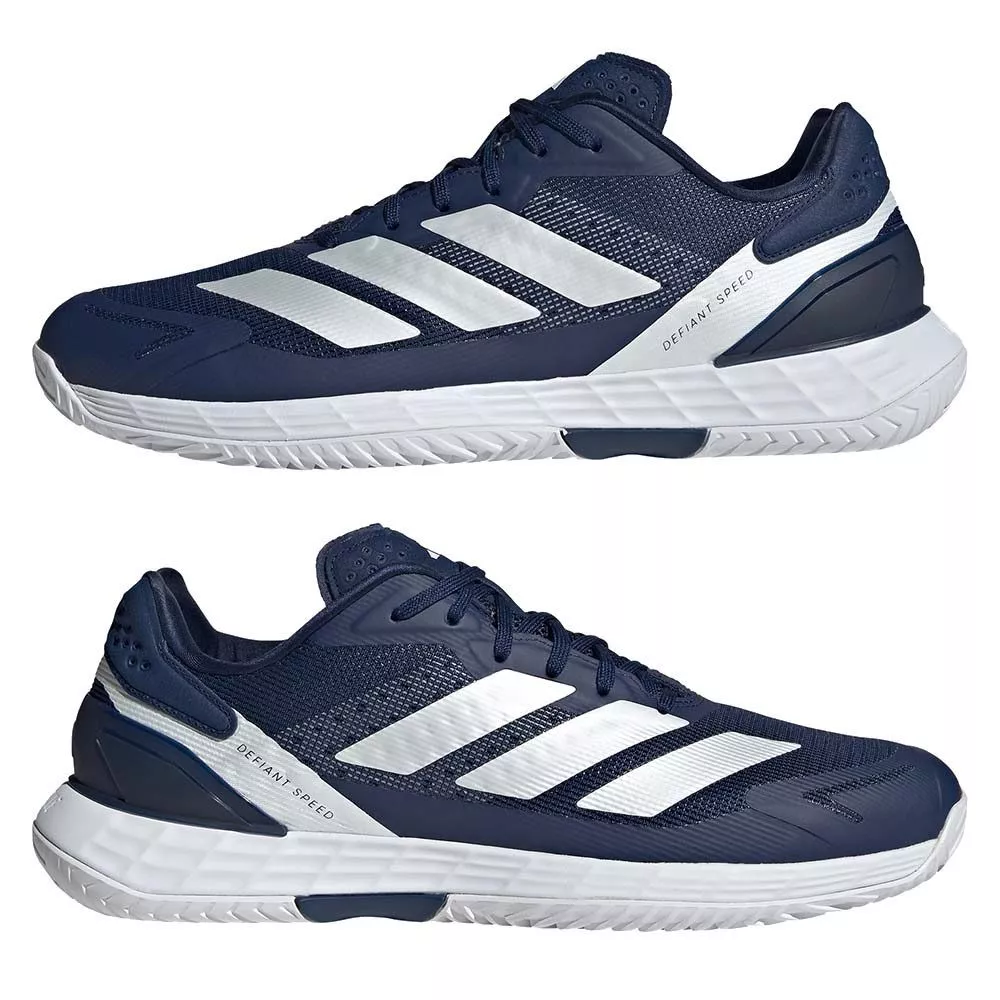 Chaussures Adidas Defiant Speed 2 Bleu marine / Blanc