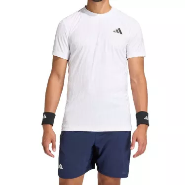 T-Shirt Adidas Climacool+ Airchill FreeLift Paris Blanc