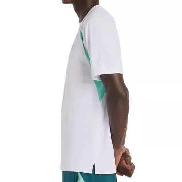 T-Shirt New Balance Tournament Novelty Blanc