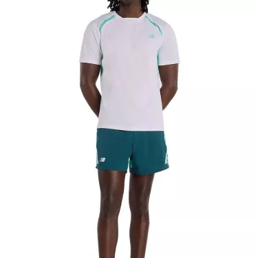 T-Shirt New Balance Tournament Novelty Blanc