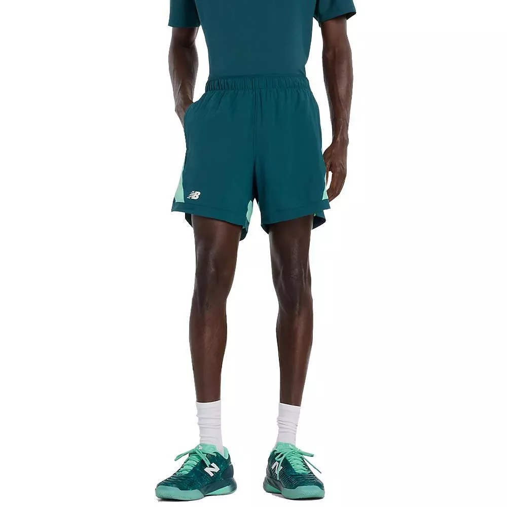 Short New Balance Tournament Novelty Vert