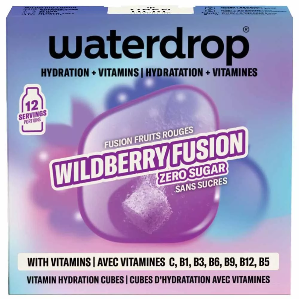 Microdrink Waterdrop Fusion Fruits Rouges x12